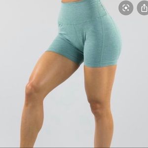 Alphalete Revival Shorts Jade Green